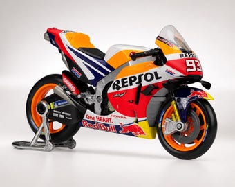 Marc Marquez Legend Motorcycle, Racing Bike Collectible, Motorcycle Racing Decor, Racing Fan Gift, Motorsport Display, #93 Bike
