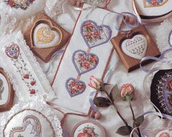 Pattern Booklet - Cross-Stitch Sweet Hearts small motifs by True Colors Cross Stitch Leaflet BCL-10030