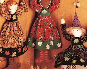 Simplicity Hanging Doll Sewing Pattern Book 3782