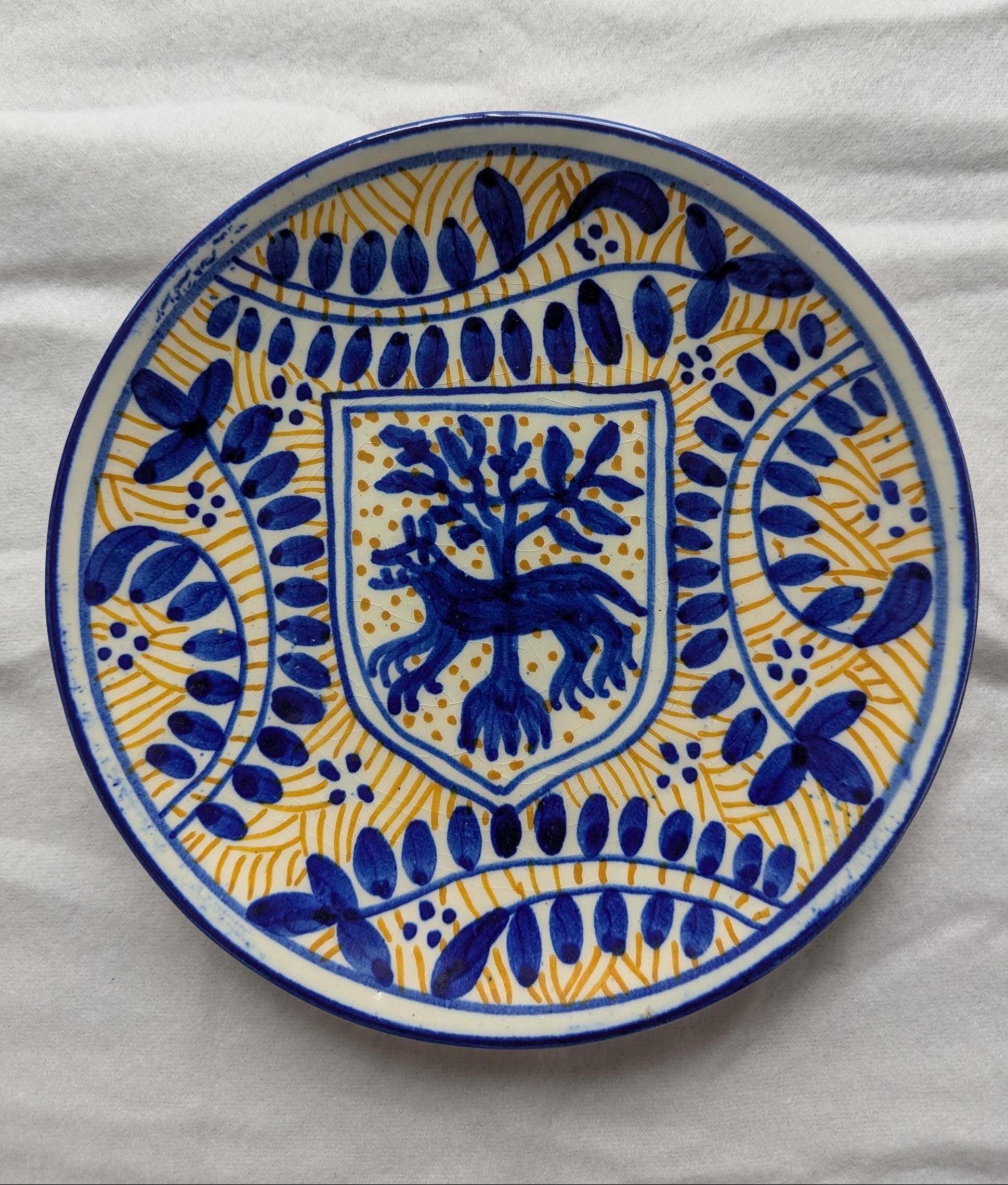 Andalusian Ceramic Plate - Etsy