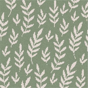 Needlepoint Kit or Canvas: Sage Leaves
