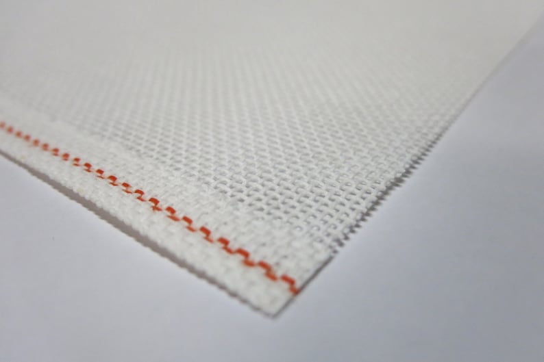 Zweigart Mono Deluxe Needlepoint Canvas 100 Cotton White Etsy