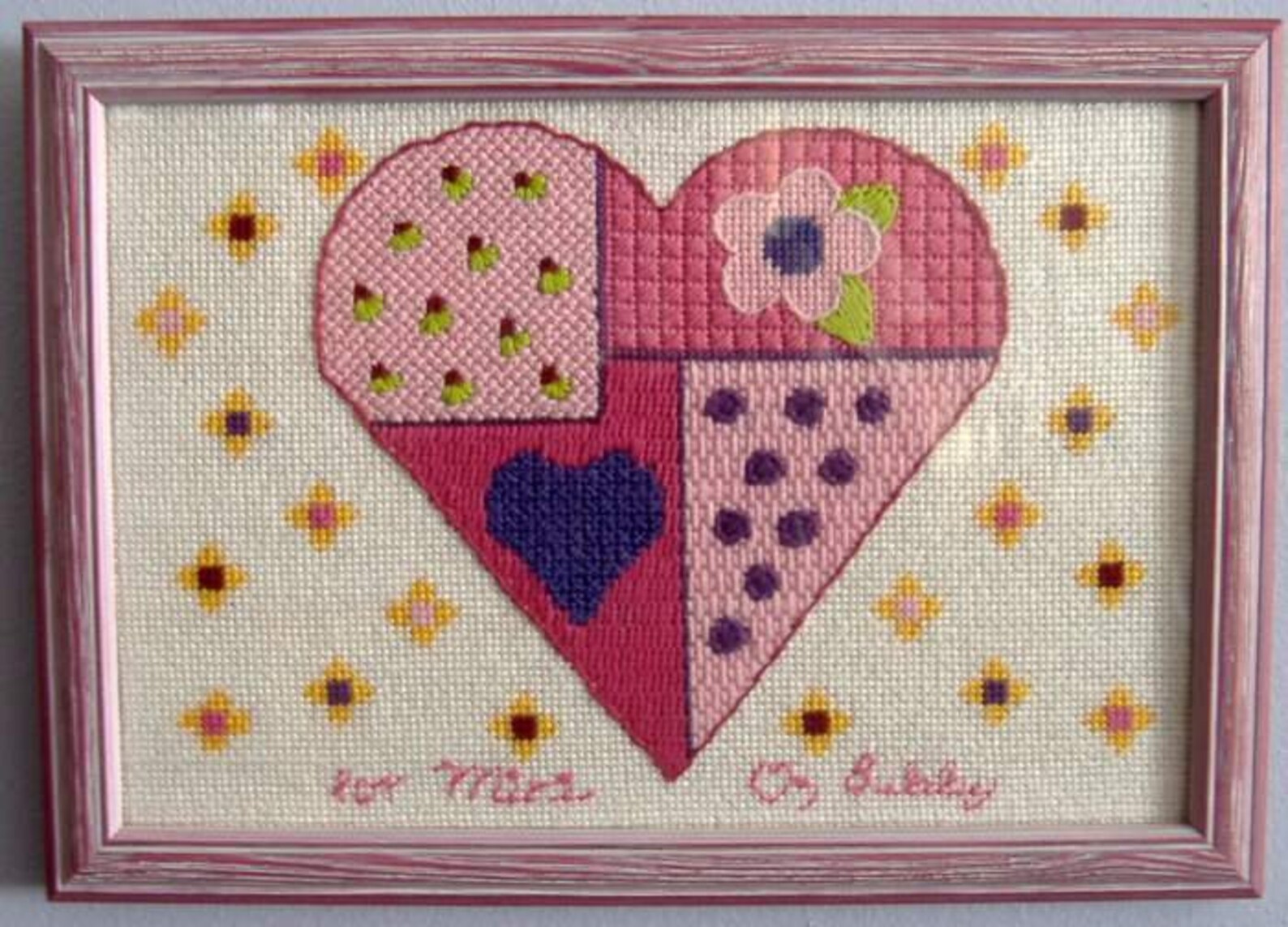 Needlepoint Kit or Canvas Heart Etsy