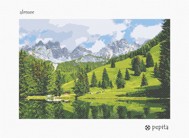 Needlepoint Kit or Canvas: Almsee image 2