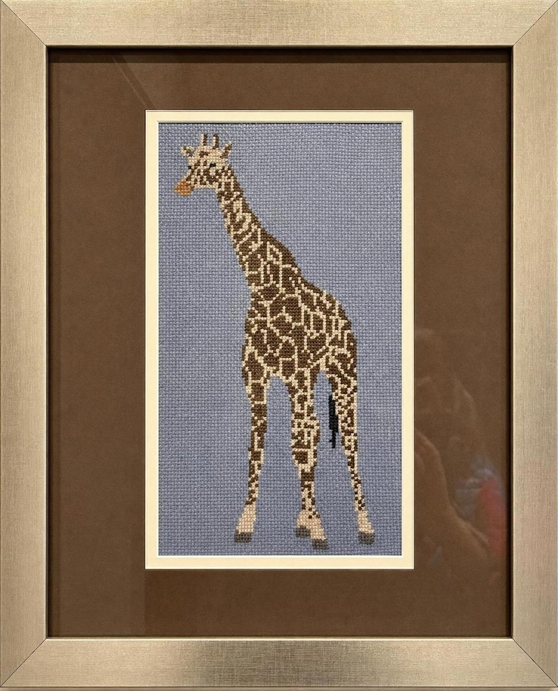 Needlepoint Kit or Canvas: Giraffe image 4