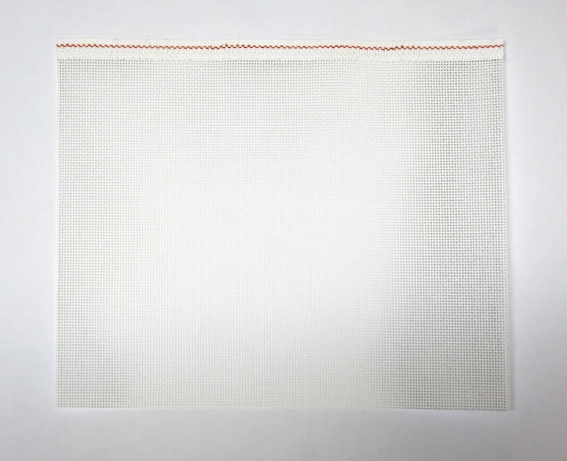 Zweigart Mono Deluxe Needlepoint Canvas, 100% Cotton, White, 13 Mesh