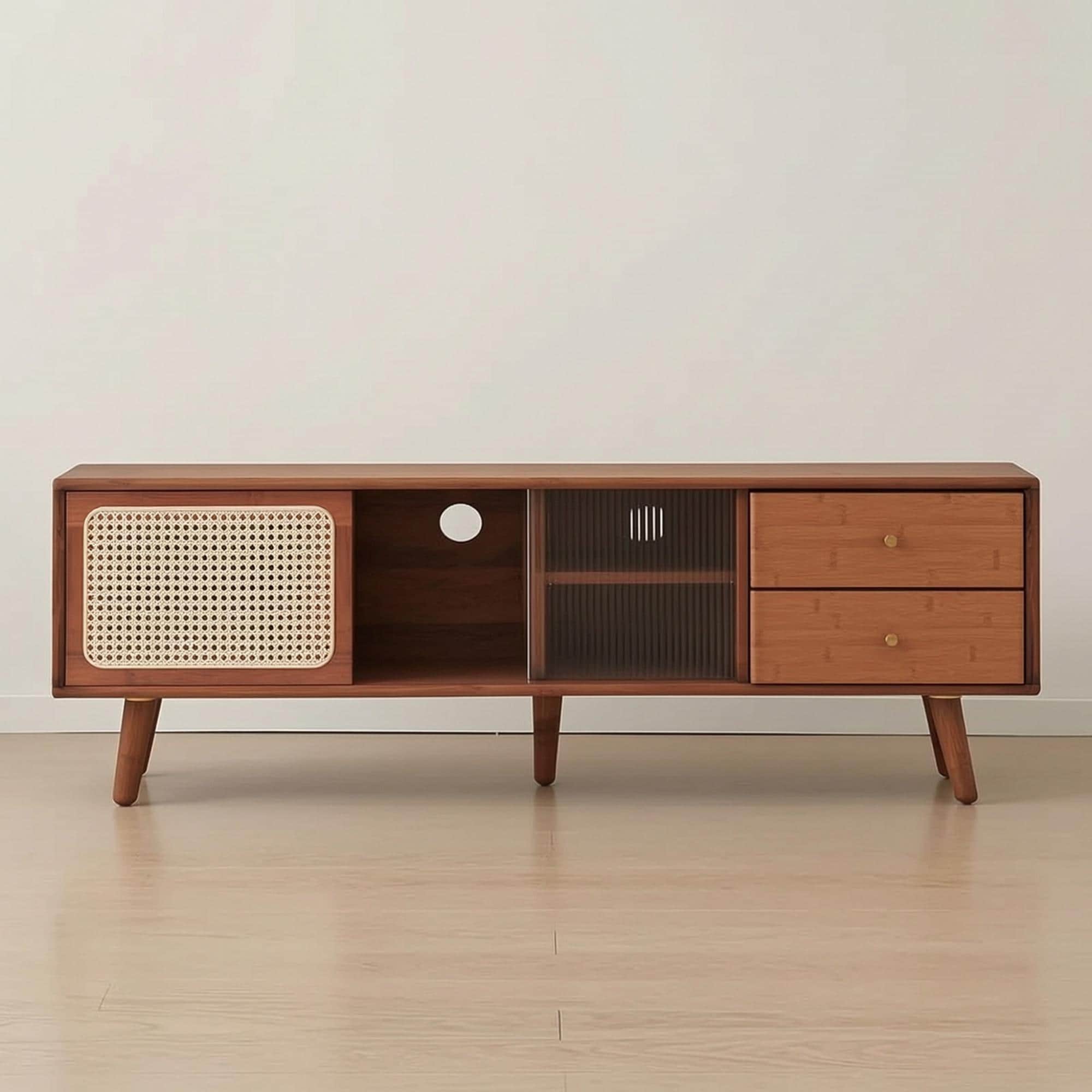 バンブーファニチャーテレビステーション【cabinet】 Bamboo Tv Stand - Etsy