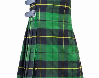 8 Yard Schotse Heren Tartan Kilt Wallace Jacht Acryl Wol Traditionele Highland Kleding Kilts