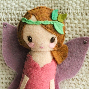 PDF PATTERN: A Splendid Tale, Fairy Doll. Instant Download. Softie Pattern. Plushie Pattern. Felt Doll Pattern. image 2