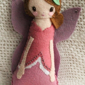 PDF PATTERN: A Splendid Tale, Fairy Doll. Instant Download. Softie Pattern. Plushie Pattern. Felt Doll Pattern. image 3