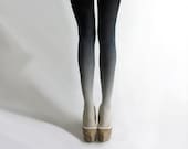 BZR Ombré tights in Coal