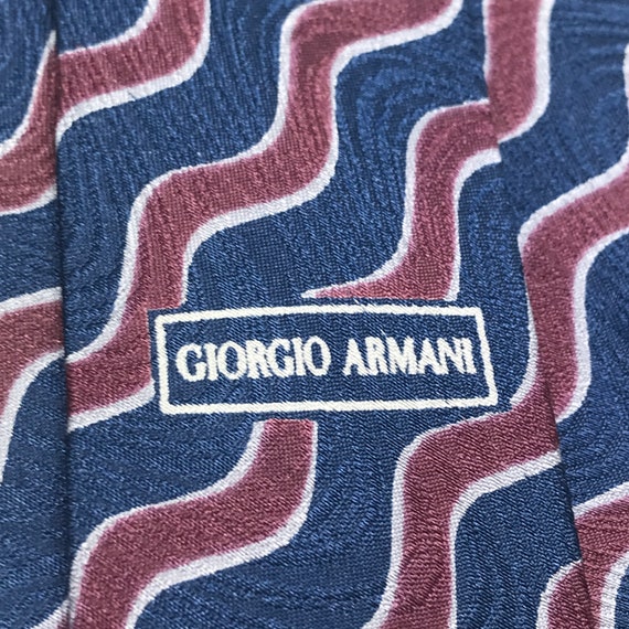 Vintage Giorgio Armani Cravatte  Made in Italy 10… - image 4