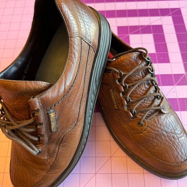 Awesome Mephisto "Sport Match" Walking Comfort shoes, men's size 8.5, women's size 10. Kept in excellent condition. Brown leather.