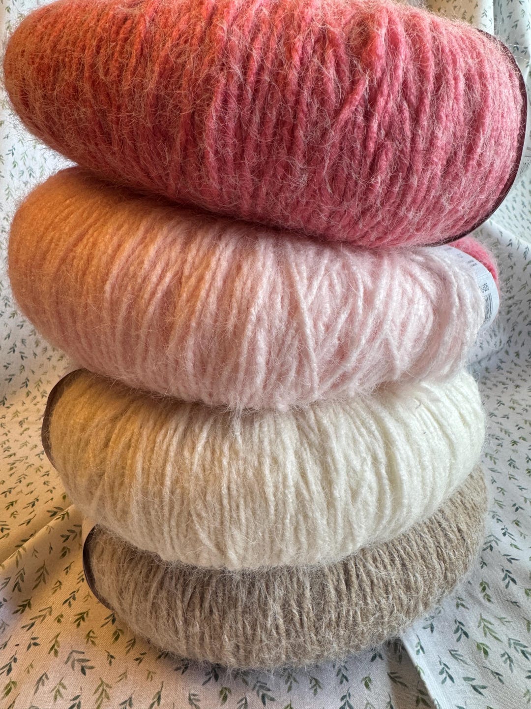 Browns & Pinks, Caron Colorama O’go Quick Start Tangle Free Yarn - Etsy