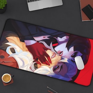 Deadlock Mina & Silver Mouse pad Desk Mat |Custom Non-slip and High precision Gaming Mousepad in different Sizes