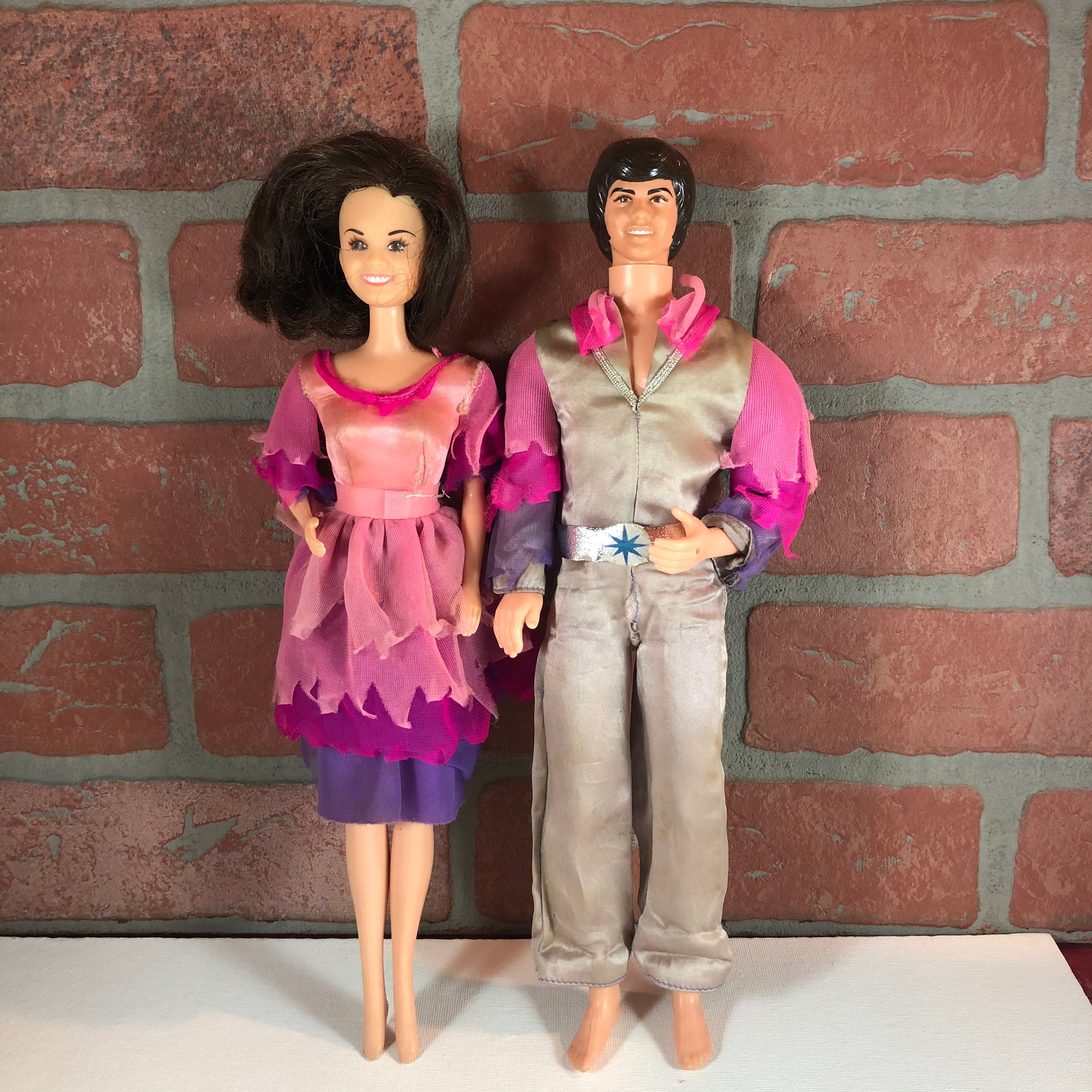 Vintage Donny and Marie Osmond Barbie Dolls - 1976 Mattel - agrohort
