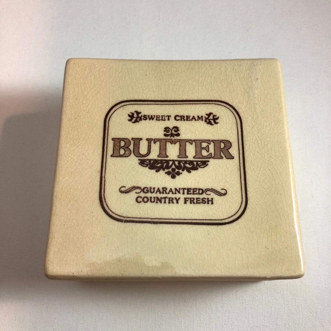 ceramic butter box