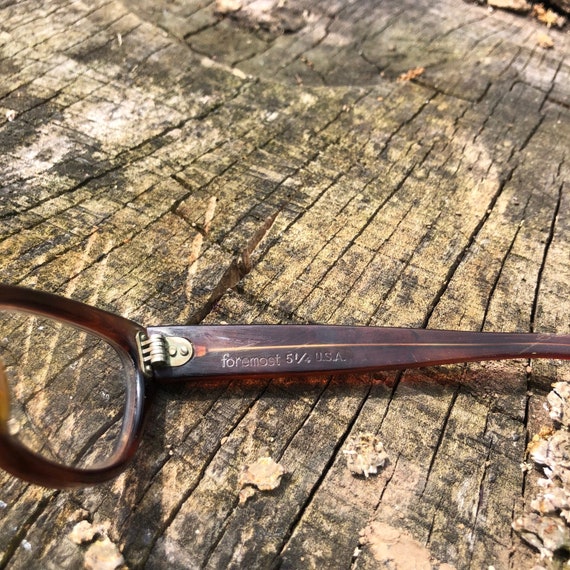 Vintage 1960s Foremost 5 1/4 Tortoiseshell Eyegla… - image 3