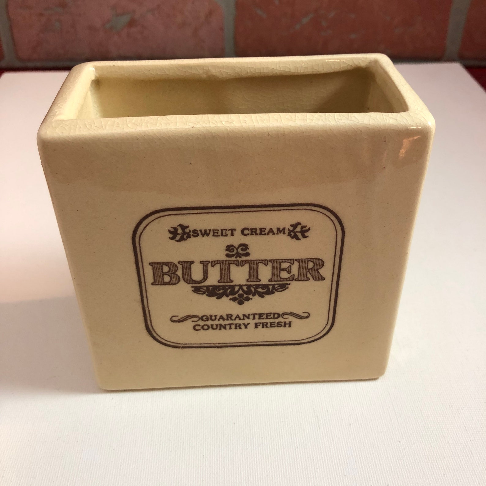 ceramic butter box