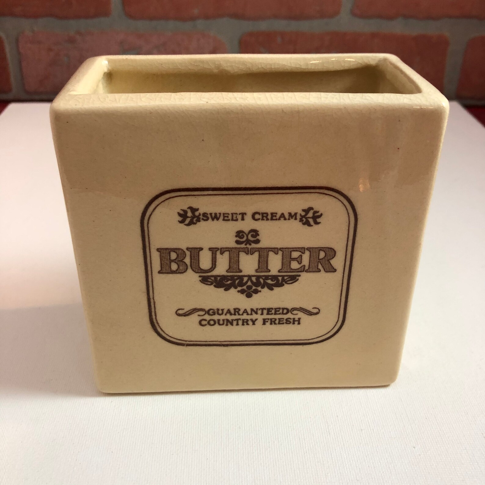 ceramic butter box