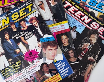 Your Choice!  Vintage 1984 'Teen Set' Magazine - Duran Duran, Michael Jackson
