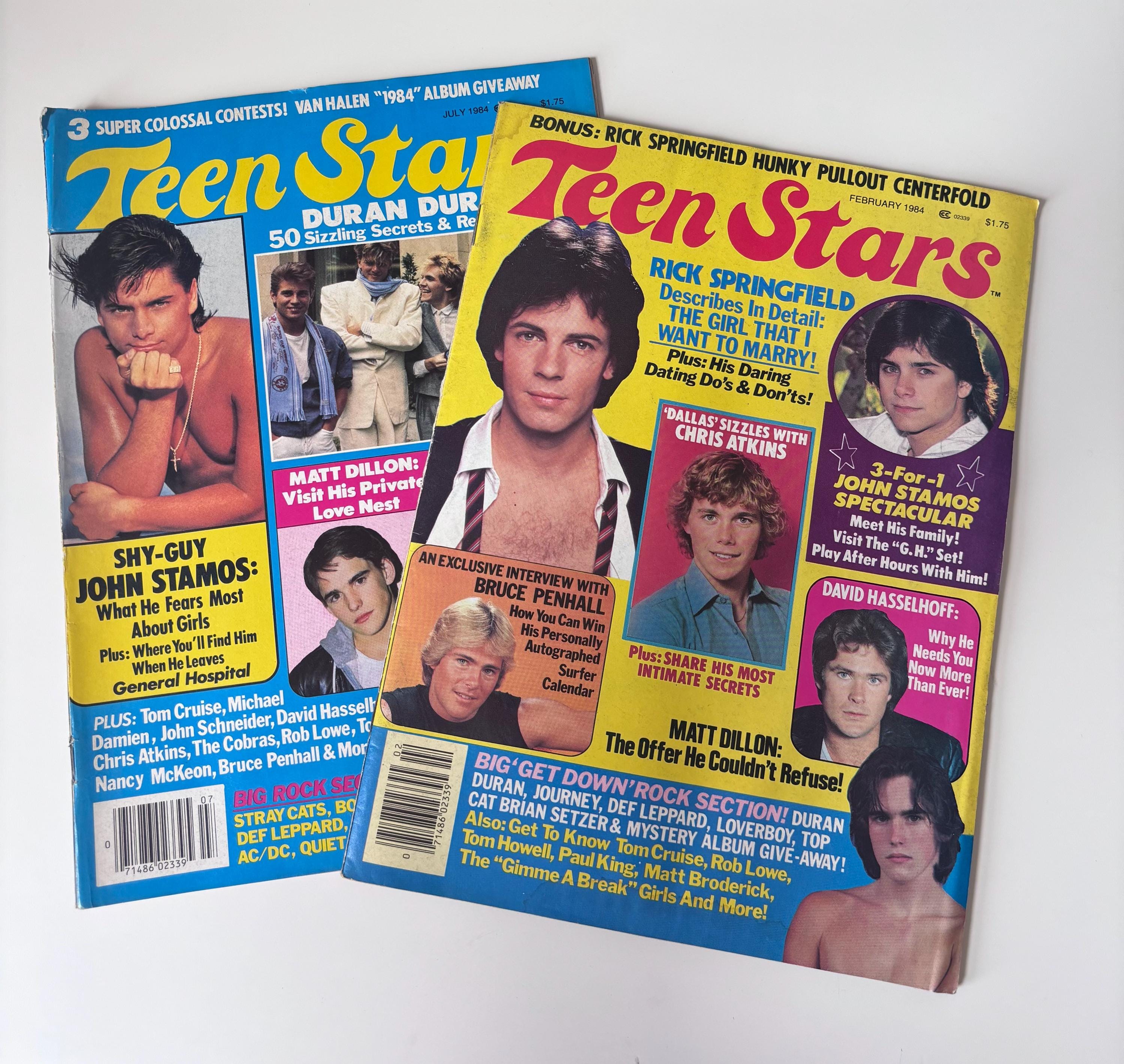 Vintage Teen Beat Magazine - Etsy
