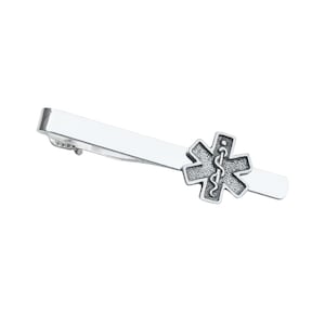 Caduceus Tie Clip