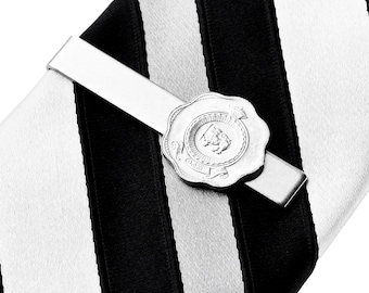 Pinza para corbata con moneda de Sri Lanka - Regalo único hecho a mano - Presentada en caja de regalo - ¡En oferta!