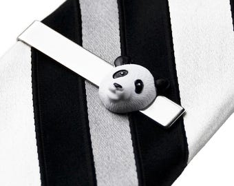 Panda Tie Clip
