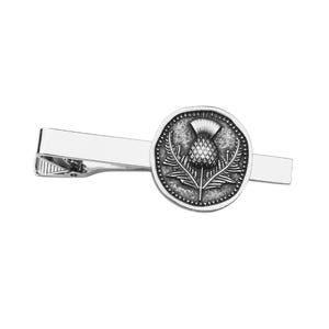 Thistle Tie Clip