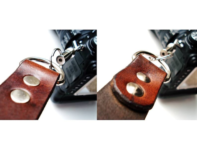 Customizable Leather Detachable Camera Strap With Multisized Etsy