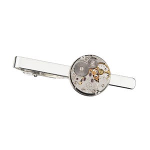Genuine Watch Movement Tie Clip