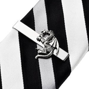 Dragon Tie Clip - Unique Handmade Gift - Gift Boxed - On Sale!