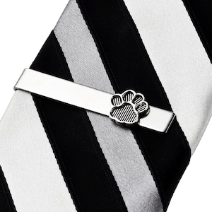 Paw Tie Clip - Unique Handmade Gift - Gift Boxed - On Sale!