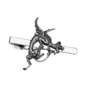 Dragon Tie Clip - Unique Handmade Gift - Gift Boxed - On Sale!