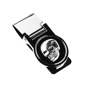 Skull Money Clip - Unique Handmade Gift - Gift Boxed - On Sale!