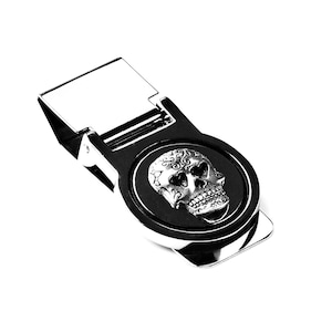 Day of the Dead Skull Money Clip