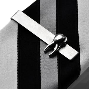 Tooth Tie Clip - Unique Handmade Gift - Gift Boxed - On Sale!