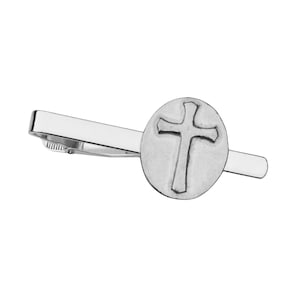 Christian Cross Tie Clip