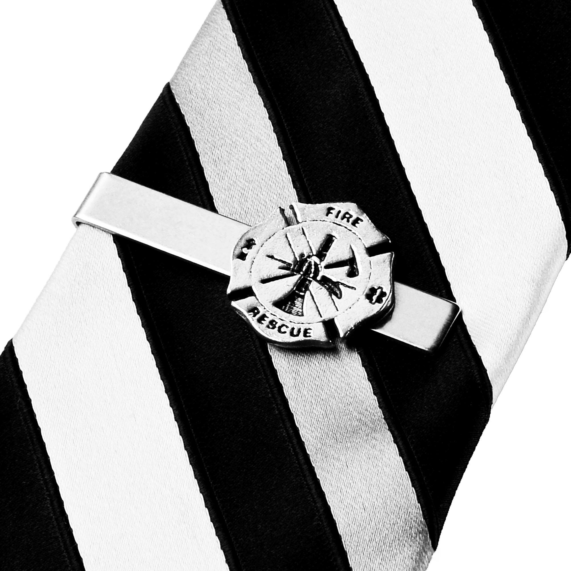 Épingle à Cravate En Or 18 Carats Et Argent 925 - Sertie D'une Pierre Blanche - Occasion