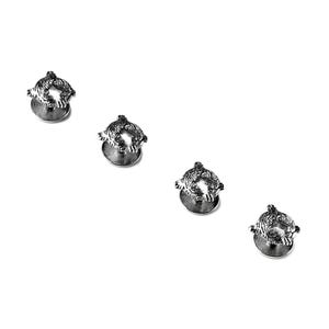 Tiger Tuxedo Shirt Studs - Unique Handmade Gift - Gift Boxed - On Sale!