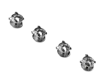 Tiger Tuxedo Shirt Studs