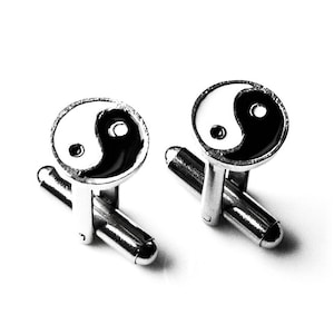 Yin and Yang Cufflinks