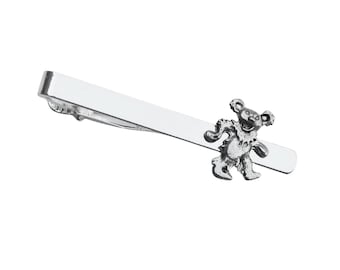 Dancing Bear Tie Clip - Unique Handmade Gift