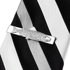 Fish Tie Clip - Unique Handmade Gift - On Sale!