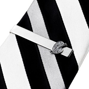 Artist Palette Tie Clip