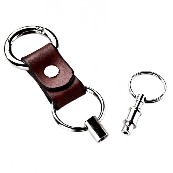 Leather Carabiner Etsy