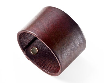 Customizable Leather Cuff