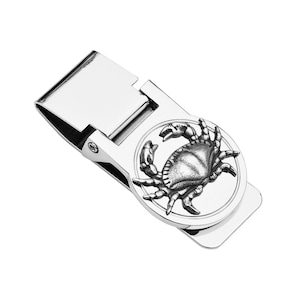 Crab Money Clip - Unique Handmade Gift - Gift Boxed - On Sale!