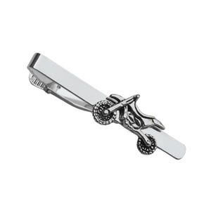 Motocross Tie Clip - Unique Handmade Gift - On Sale!